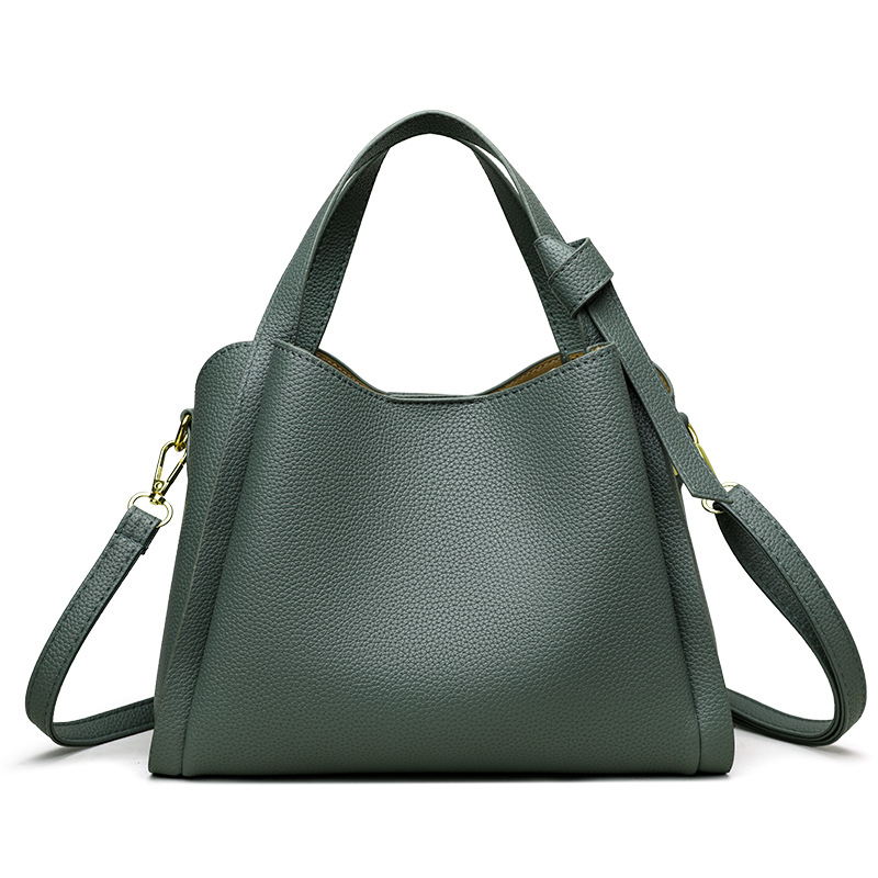2025 Premium Vegan Leather Bucket Bag for Women - Multi-Functional Crossbody, Shoulder Bag, Spacious Water-Resistant Tote Purse, Perfect for Work & Tr