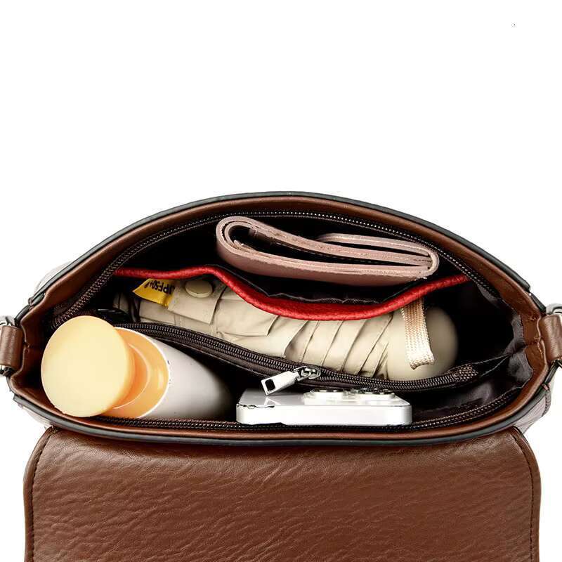 New Fashion Women's Small Square Shoulder Messenger Portable Super Bag Single Strap Polyester Lining Stylish Lady Design