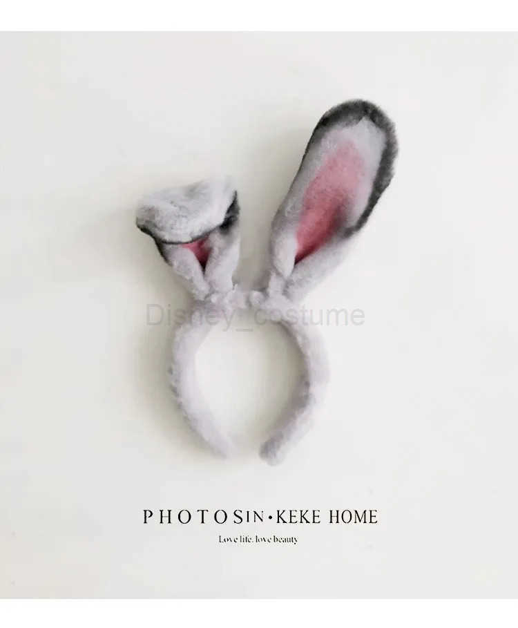 Disney Zootopia Hair Band Judy Role Playing Headband Hair Accessories Cute Cartoon Kavay Park Toys Childrens Gifts X250425