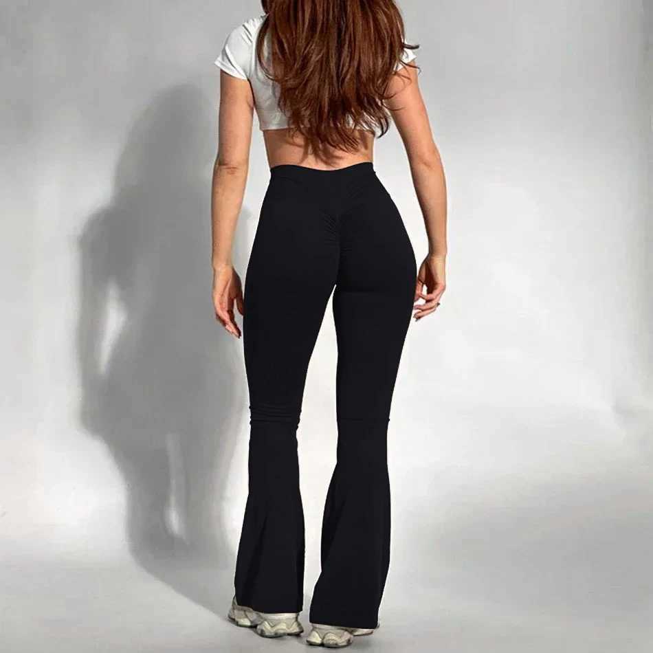 High waisted exercises yoga legs hip lifting Scrunch hip exercise fitness pantsC250425