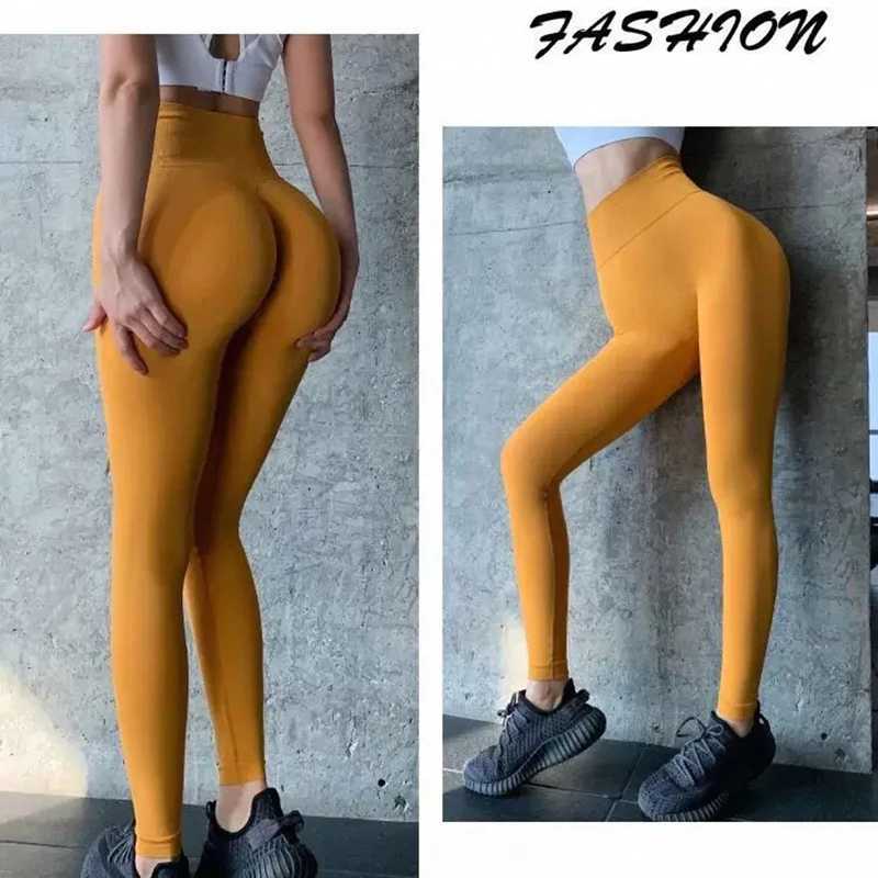 Womens yoga exercise pants high elasticity high waist hip lifting fitness training yoga pantsC250425