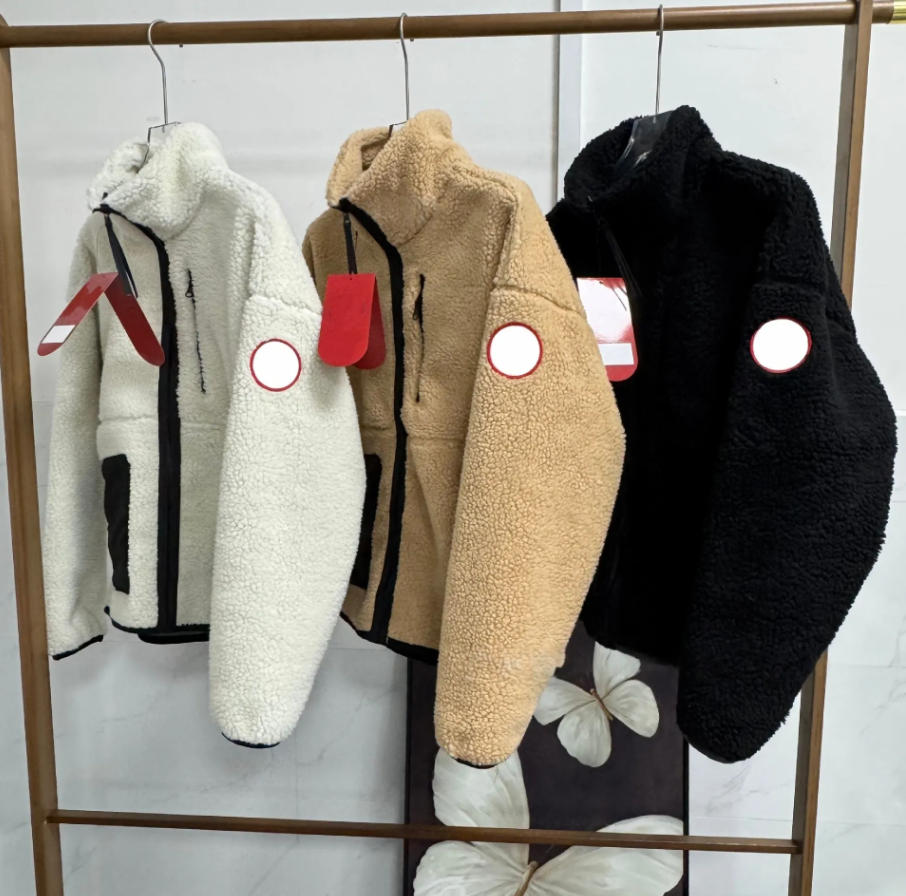 Designer Womens Jackets Winter Lamb Wool Coat for Women Luxury Brand Fashion Thicken Warm Cotton-Padded Women Puffer Jackets