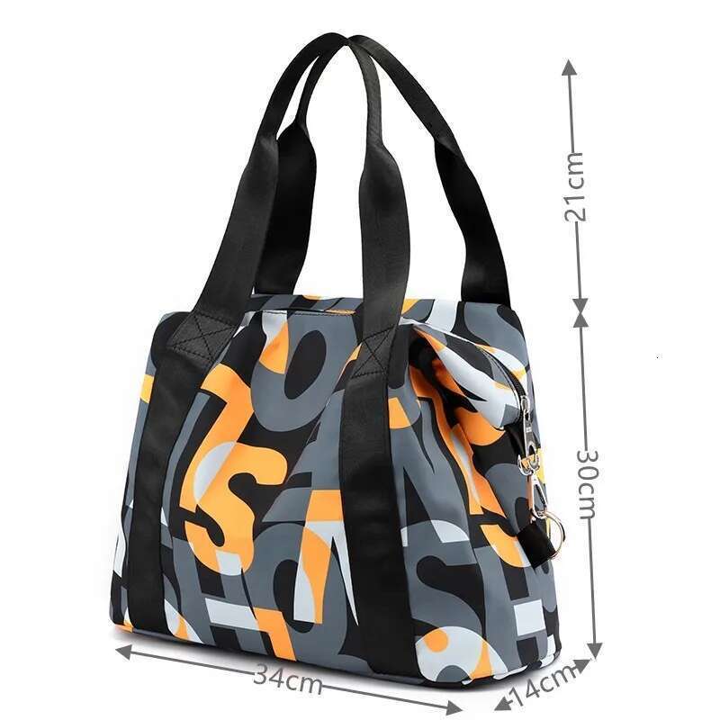 Women's Messenger Waterproof Nylon Shoulder Totes High Quality Large Handbag Female Travel Crossbody Bags Top-Handle Bag