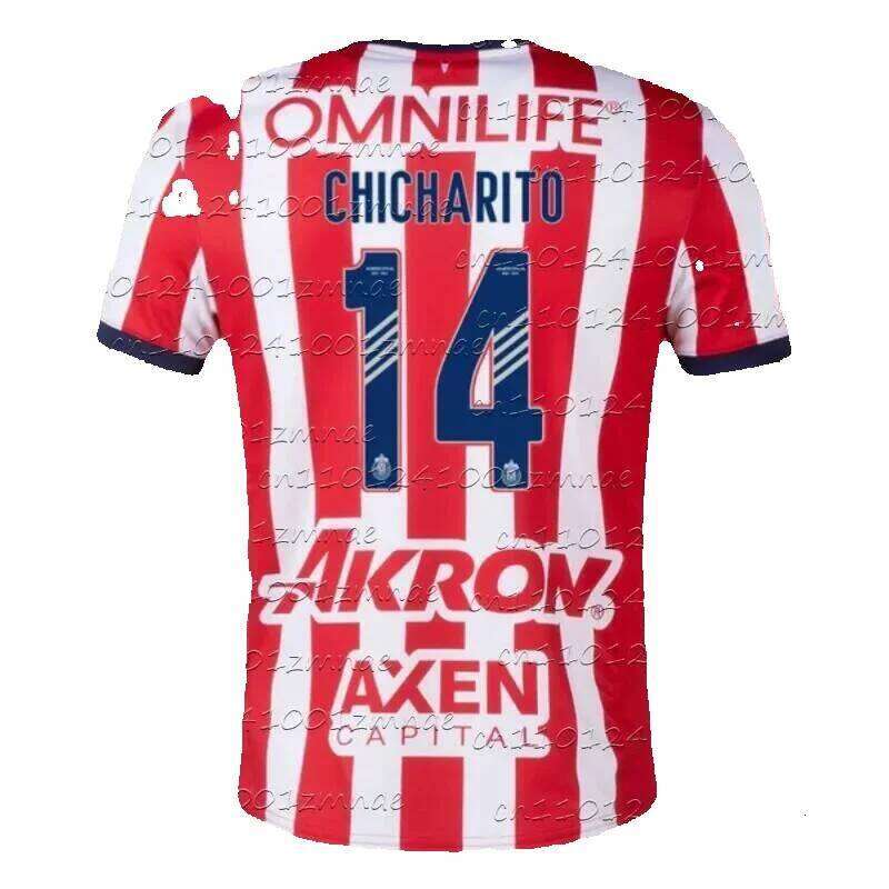 New Mexico 2025 Men's and Women's Printed T-shirt Chivas Football Jersey Comfortable Quick Drying Sports Casual Top 1