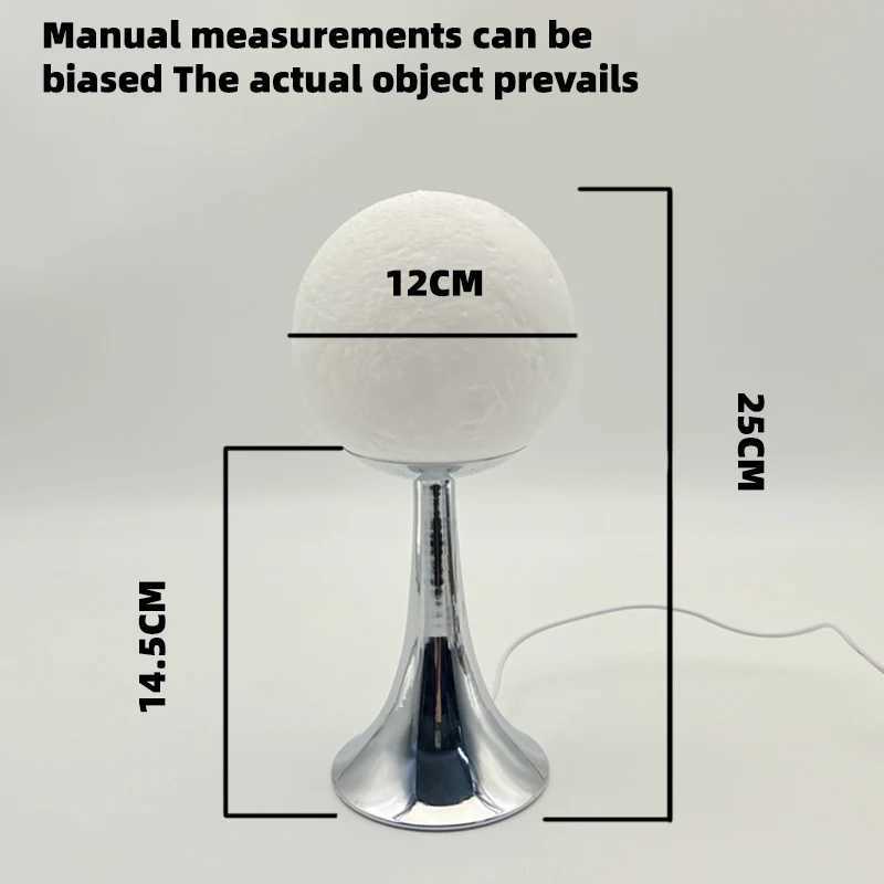 Glass Round Home Table Lamp Room Decoration Hotel Bedside Desk Lamps Girl Bedroom Atmosphere Lighting Night Light Desktop Lamp C251125