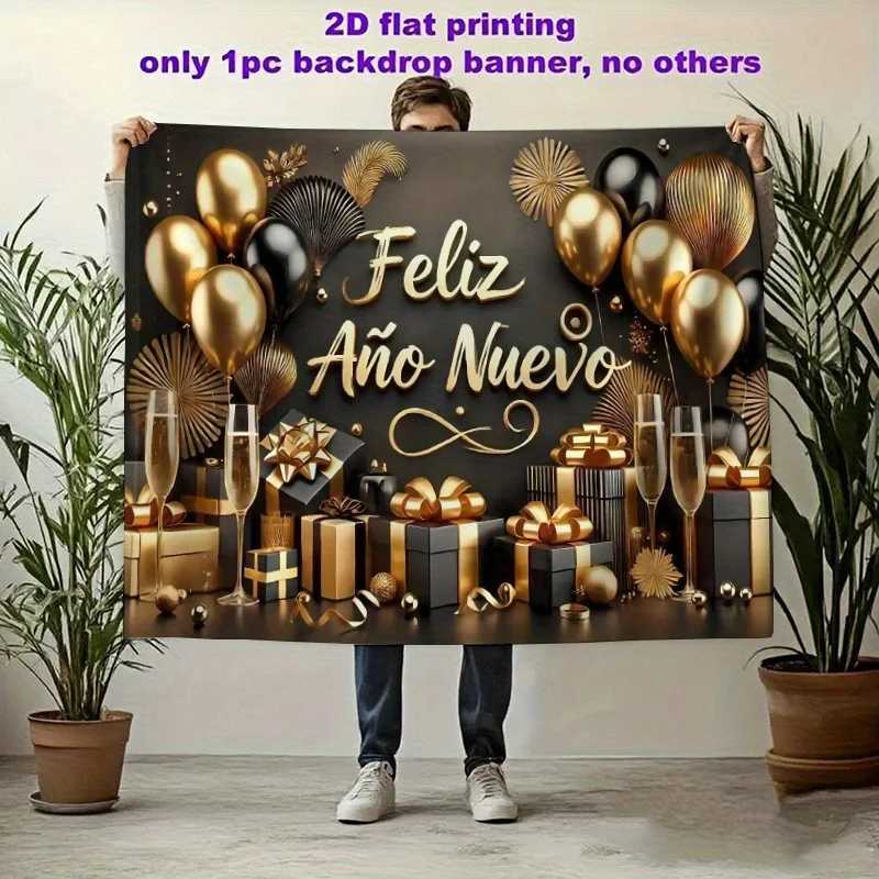 VIKAMA Spanish New Year Tapestry Balloon Living Room Background Wall New Years Eve Room DecorationM251125