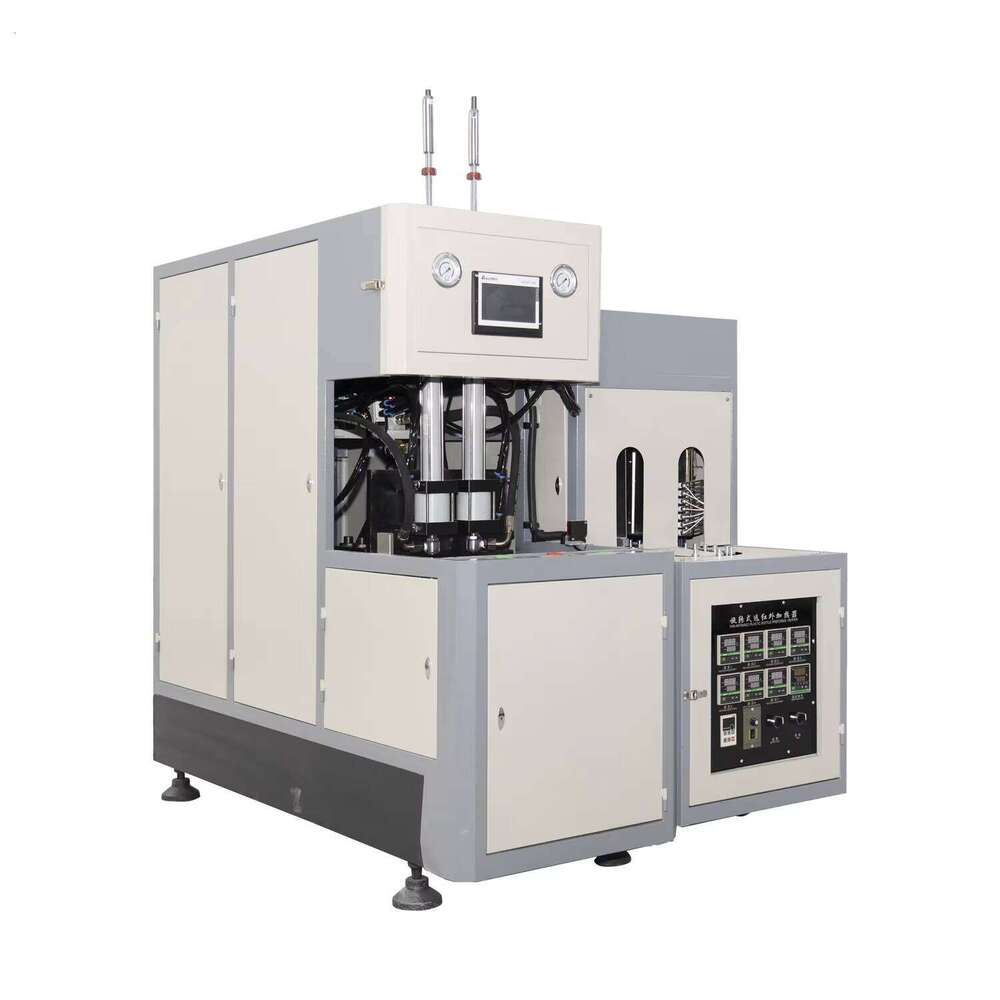 Lowest Cost Semi Automatic pet semi blow mounding maker minaral water bottle making machine price