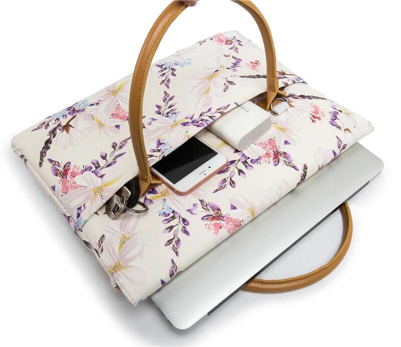 Designer Bag Waterproof Kin Brand Laptop Bag 13.3,14,15.4,15.6 Inch Shoulder Messenger Women Lady Case For Book Air Pro Notebook PC