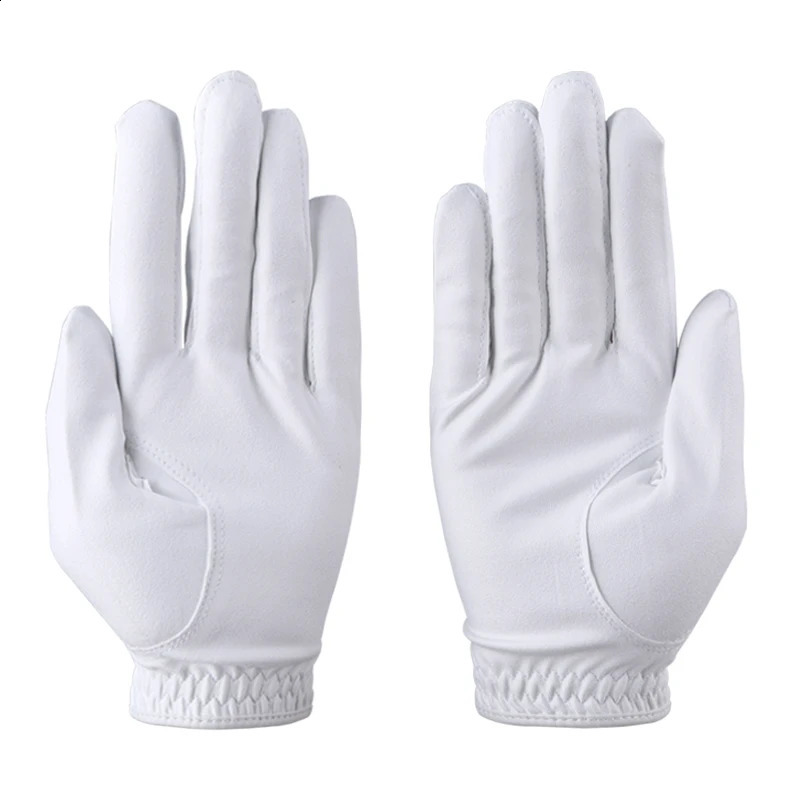 Golf Gloves Mens Glove Left/Right Hand 2 color Soft white Dark Grey Swing Putting Training particles Breathable Namib Gloves 250424