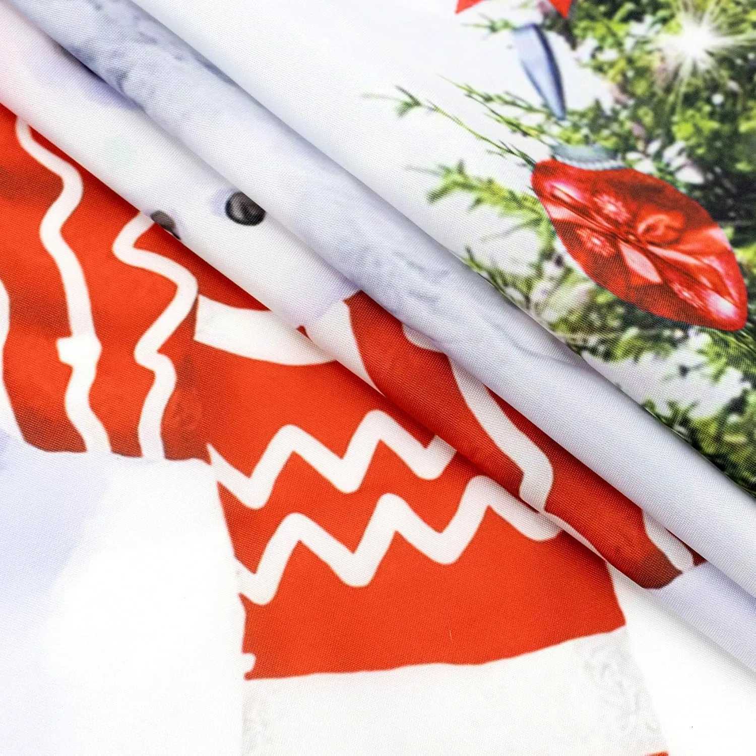 1pcs Christmas Snowman Print Tapestry Multi Size Living Room Wall Background Fabric Decoration Machine Washable Space PendantM251125