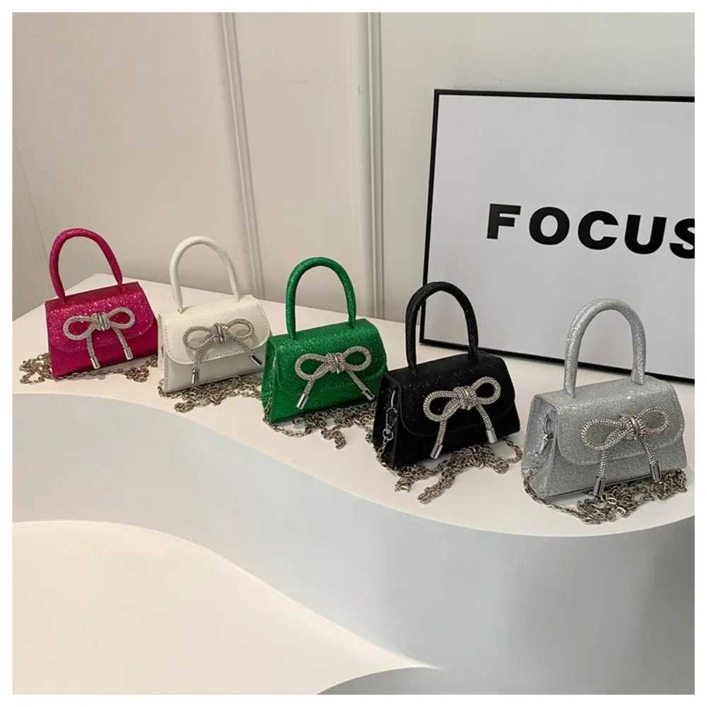 Popular butterfly shoulder bag fashionable high-capacity solid color mini handbag fashionable womens makeup bag W250421