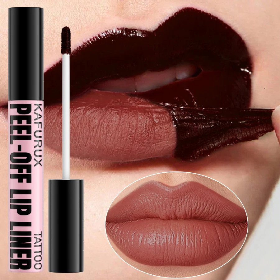 7 Colors Peel Off Lip Stain Reveal Long Lasting Waterproof Pink Lip Tint Transfer Proof Non-stick Cup Natural Makeup Lip Gloss 251125