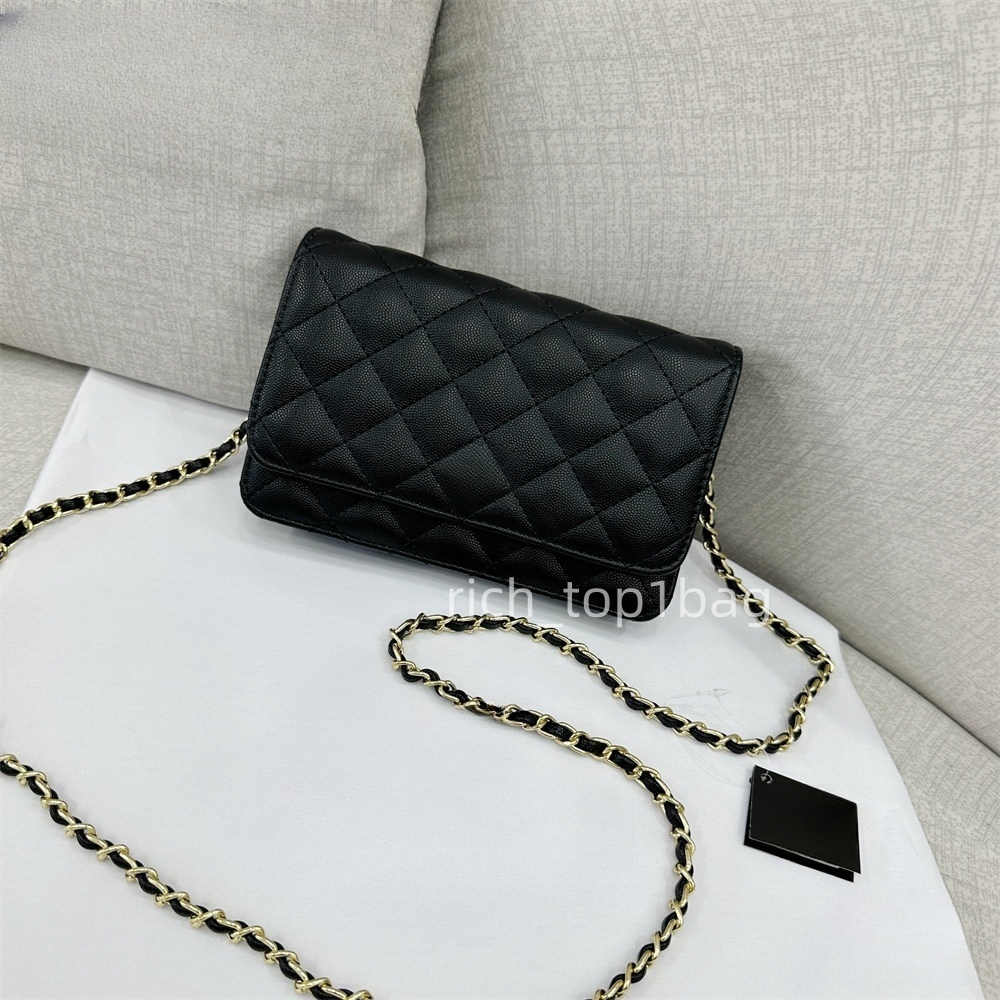 Designer bag Shoulder Bags evening bag crossbody women handbag wallet purse lady party black woman classic flap with dust bag