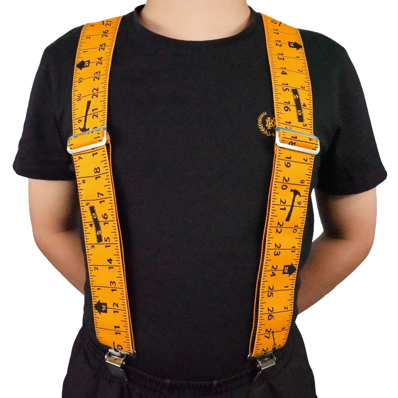 Mens Suspenders 2 Wide Adjustable and Elastic Braces X Shape with Very Strong Clips - Heavy Duty tape measure suspenders formen 250425