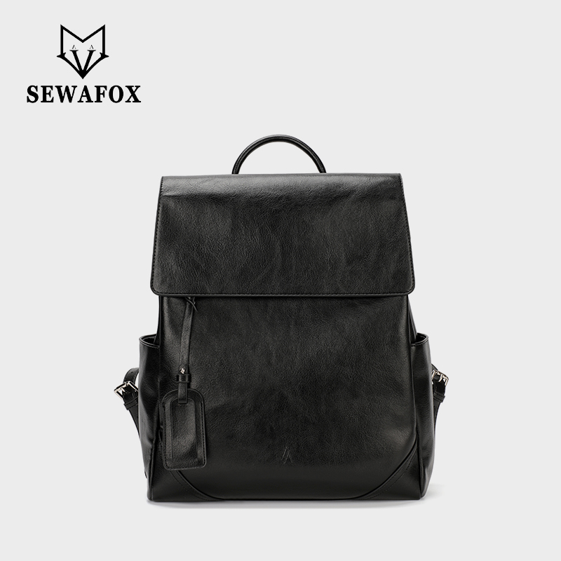 Sewsfox Women Fashion Backpack 13-inch Laptop Bag Suitable for Daily Use Waterproof Casual Travel Backpack