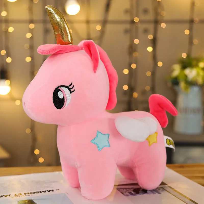 Soft Unicorn Plush Toy Baby Kids Appease Sleeping Pillow Doll Animal Stuffed Plush Toy Birthday Gifts for Girls Children W251125