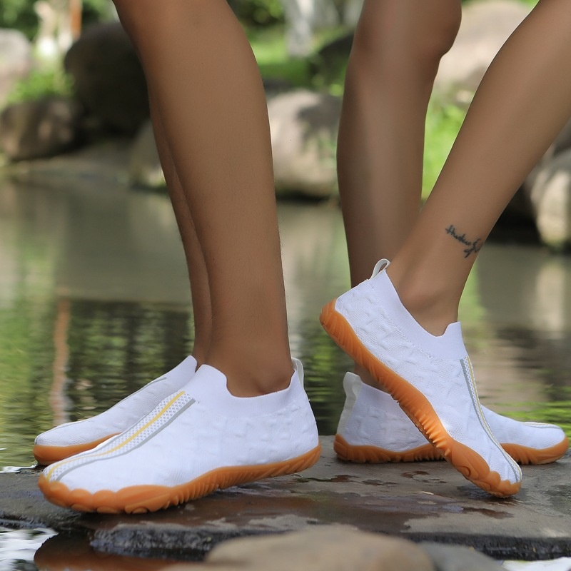 2025 free shipping mesh women shoes breathable soft sole casual sports shoes white brown black gray fitness shoes men sizes 35-46