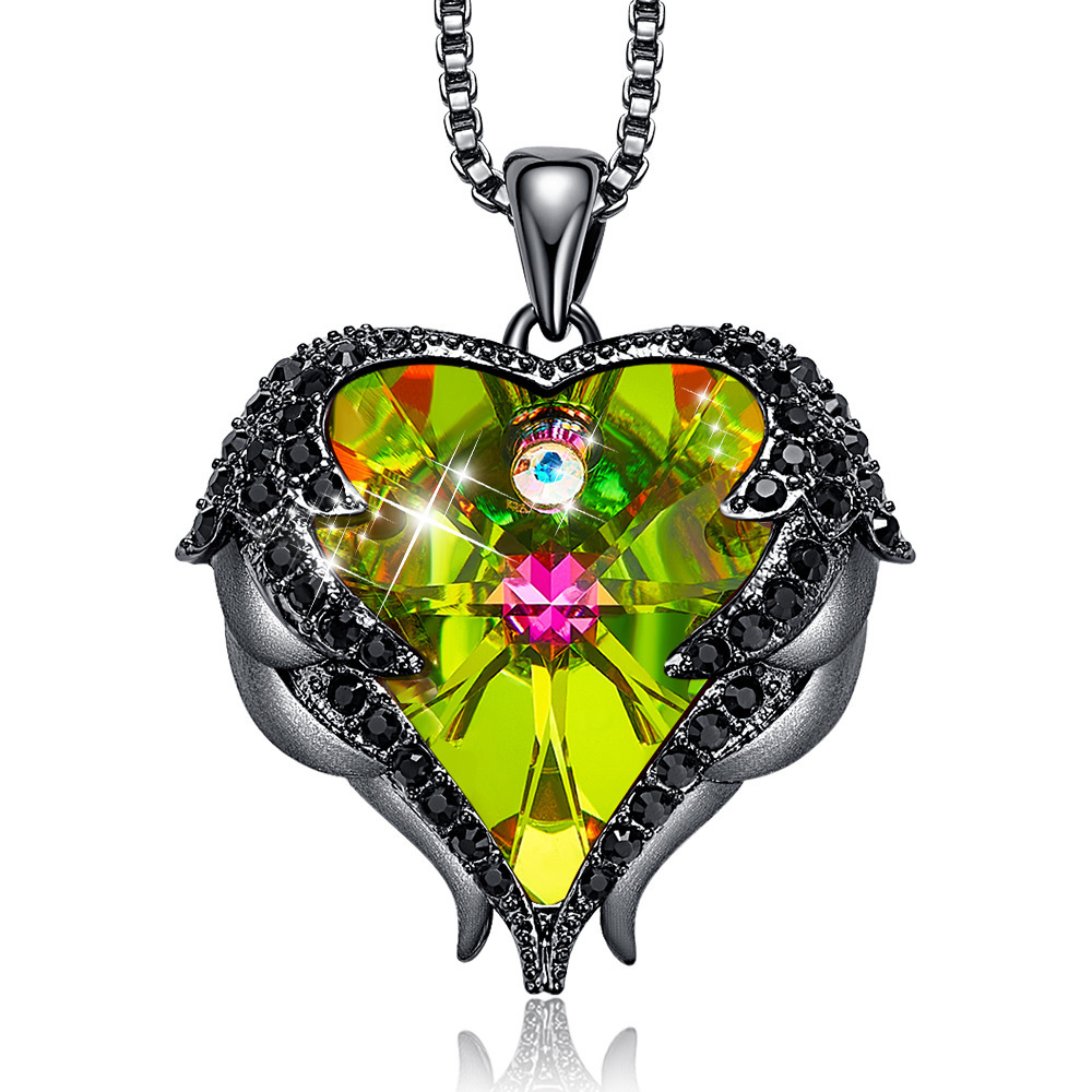 25 style Designer necklace Crystal Necklaces Designer Jewelry Heart of the Ocean necklace Women Wedding Jewelry Love Gifts Luxurious birthday and Chri - view 5