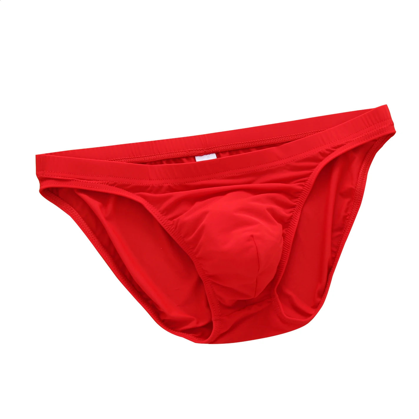 3 mens summer underwear breathable thin silk fabric transparent quick drying largesized sports shorts 250417