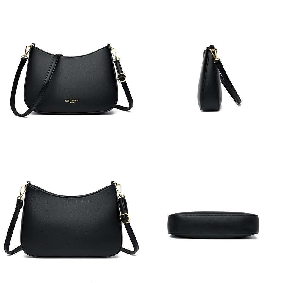 High Quality Underarm Shoulder Bags For Women 2024 Solid Color New Texture Leather Crossbody Bag Designer Handbags Sac