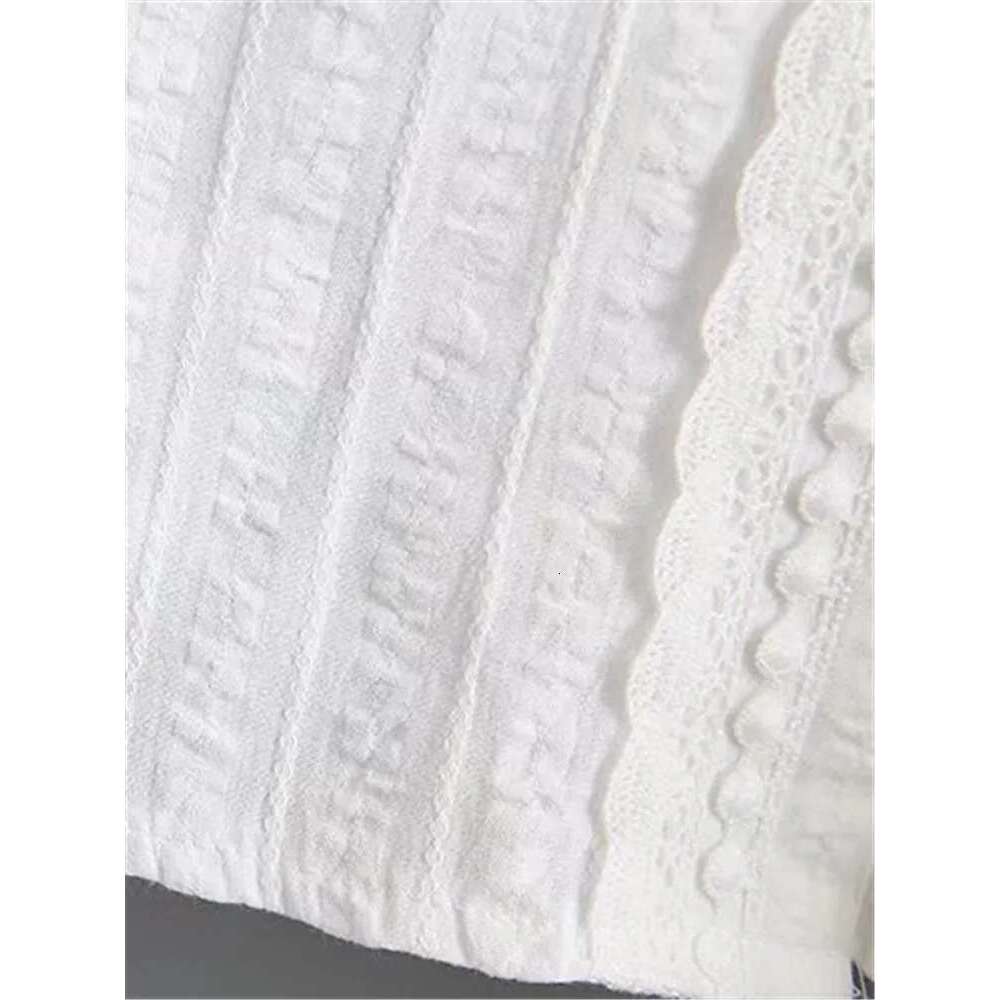 Plus Size Women's Clothing Shirts V-Neck Spring And Summer Solid Cotton Top With Self Jacquard Texture Non-Stretch Cardigan 4Xl