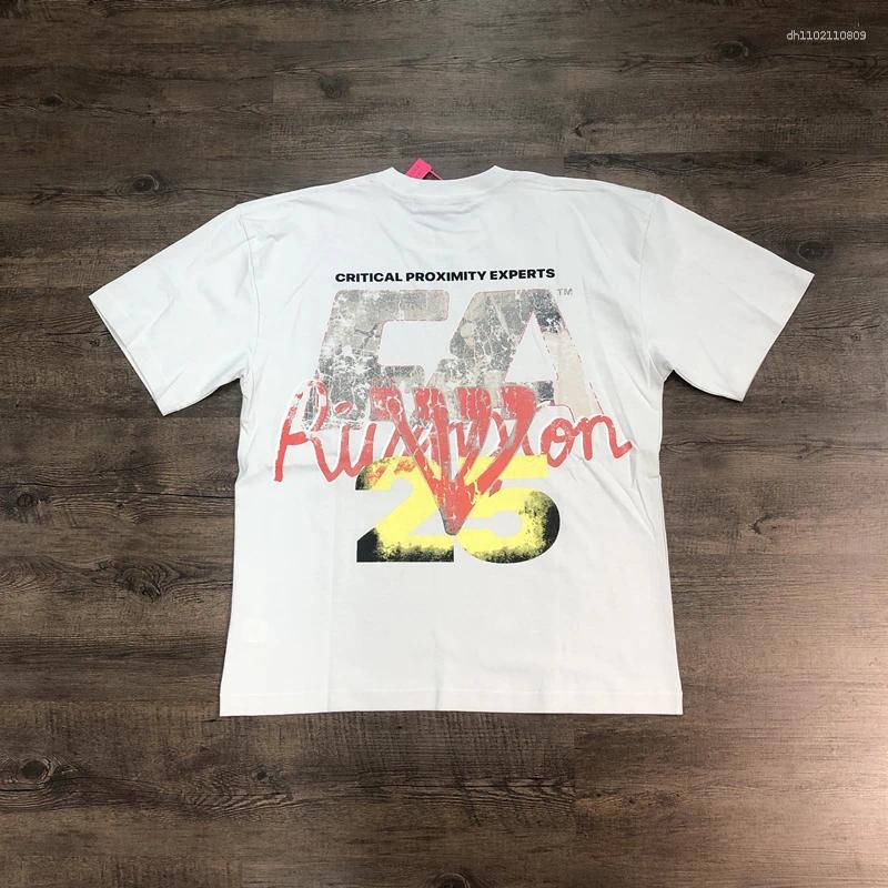 Men's T Shirts Frog Drift RRR123 1:1 Fashion Quality Printed Tops Loose Oversize Casual Tee Summer Cotton Vintage Shirt For Men