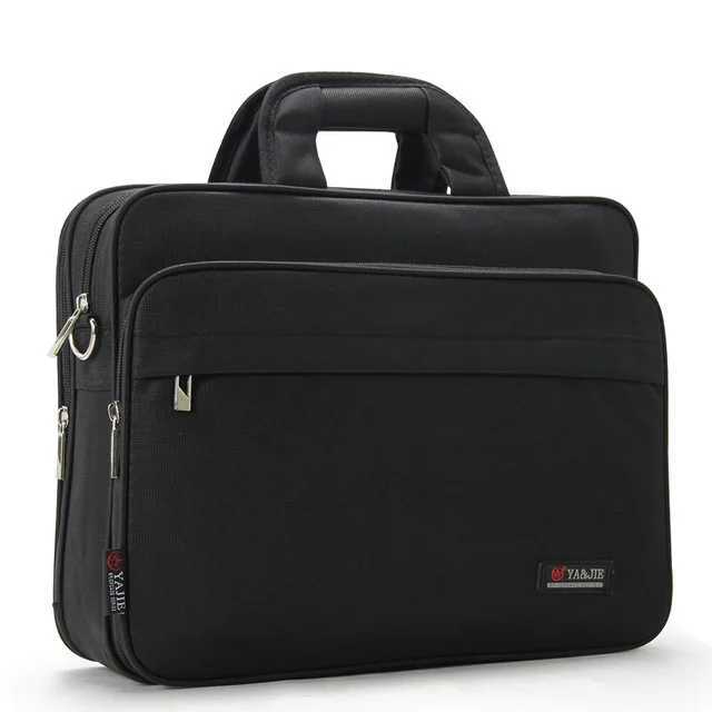 Briefcase male business canvas file man bag fashion laptop bag office slung oxford file business work canvas handbagT251125