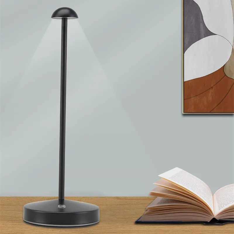 Rechargeable Table Lamp Creative Dining Touch Led Hotel Bar Coffee pro Table Lamp Lampada Da Tavolo Decorative Desk LampM251125