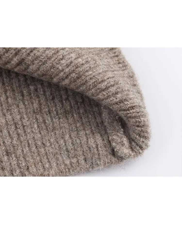 HH Womans Autumn Fashion Knitted Tops Round Collar Single-Breasted Coat Women Casual Button Long Sleeve Solid Cardigan TrendyT251125