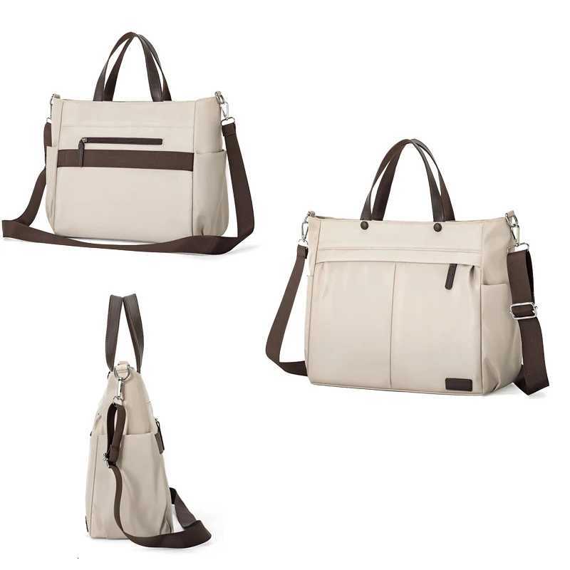 Laptop Bag Nylon casual womens laptop bag daily commuting briefcase lightweight womens single-shoulder bagT251125