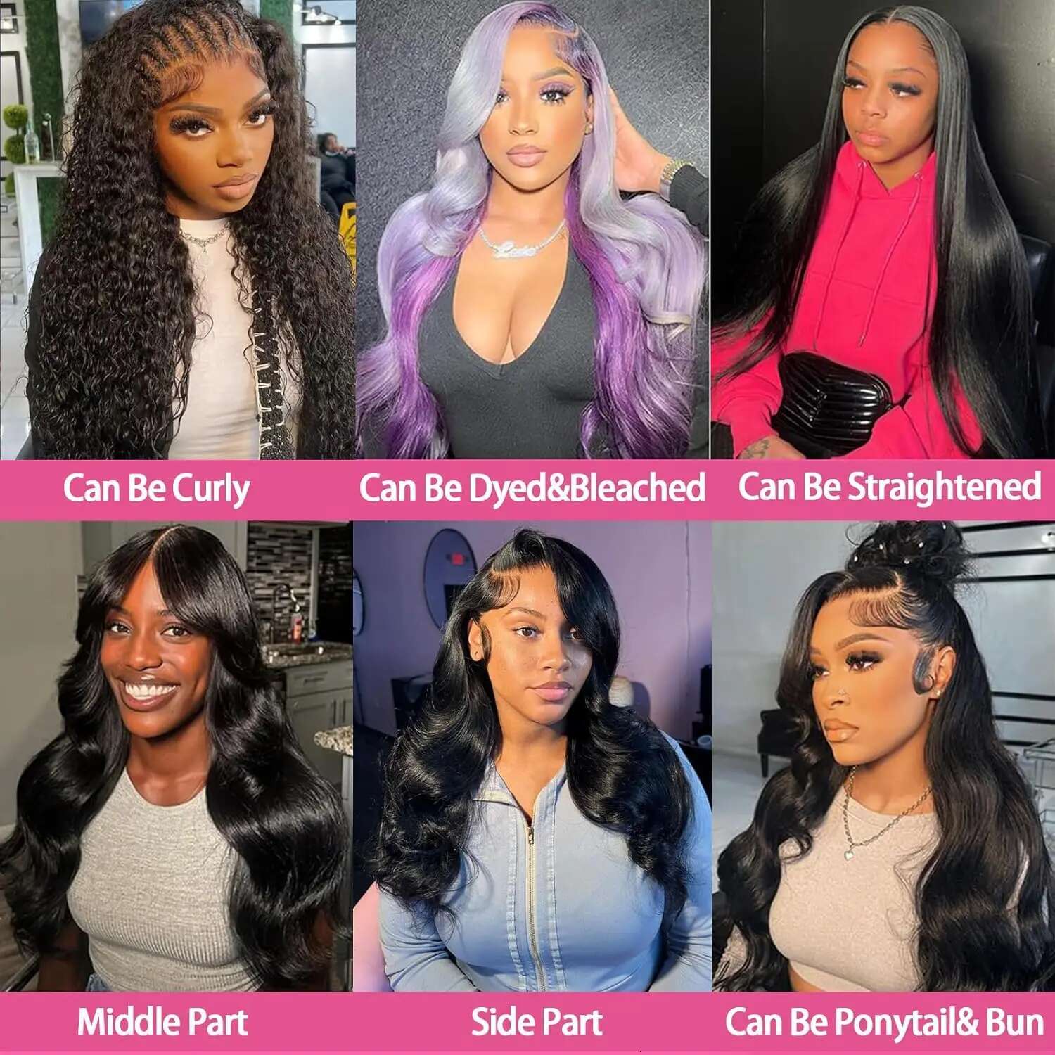 13X4 13X6 Body Wave Wigs 32 36 Inches Lace Front Human Wig Pre Plucked With Baby Hair For Women 200 Density