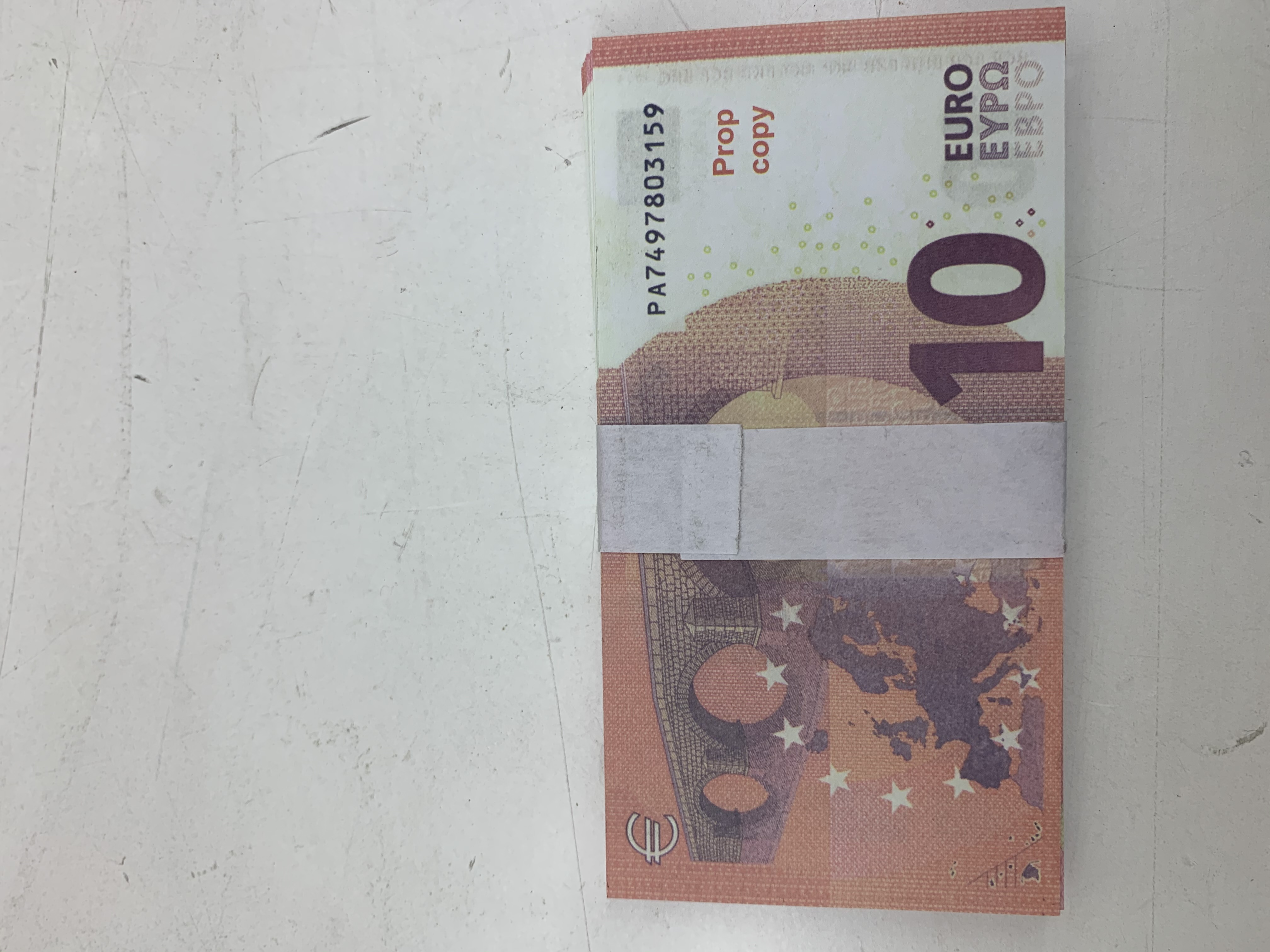 Copy Money Actual 1:2 Size Game Cash Role Play Prop Movie Making Fake BANK Note Dallor Euro GBP Hugub