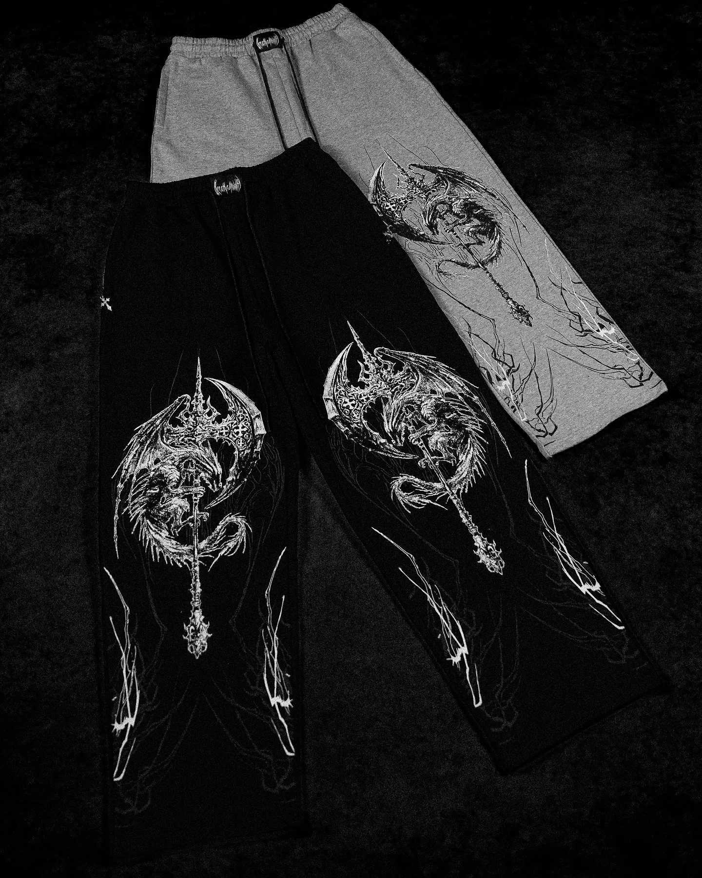Dragon Soul Mens Cotton Sleeveless Running Pants for Oversized Slow Runners Street Loose Fitness Yoga Lounge High Waist PantsC250425