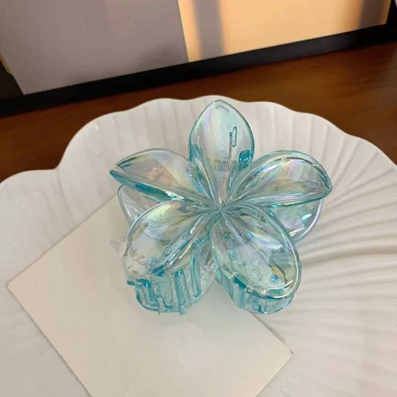 1 Fashion Statement Elegant Flower Clip Set - Large Solid Plastic Flower Clip Perfect for Styling and Hair CareT250425