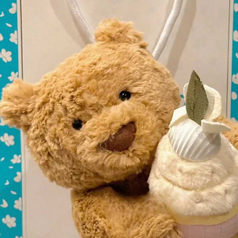 Stuffed 28cm Hug Ce Bartholew Plush Doll With Cat And Dog Interactive Toy Cute Teddy Bear Pet Holiday Gift Y250425 Y260128