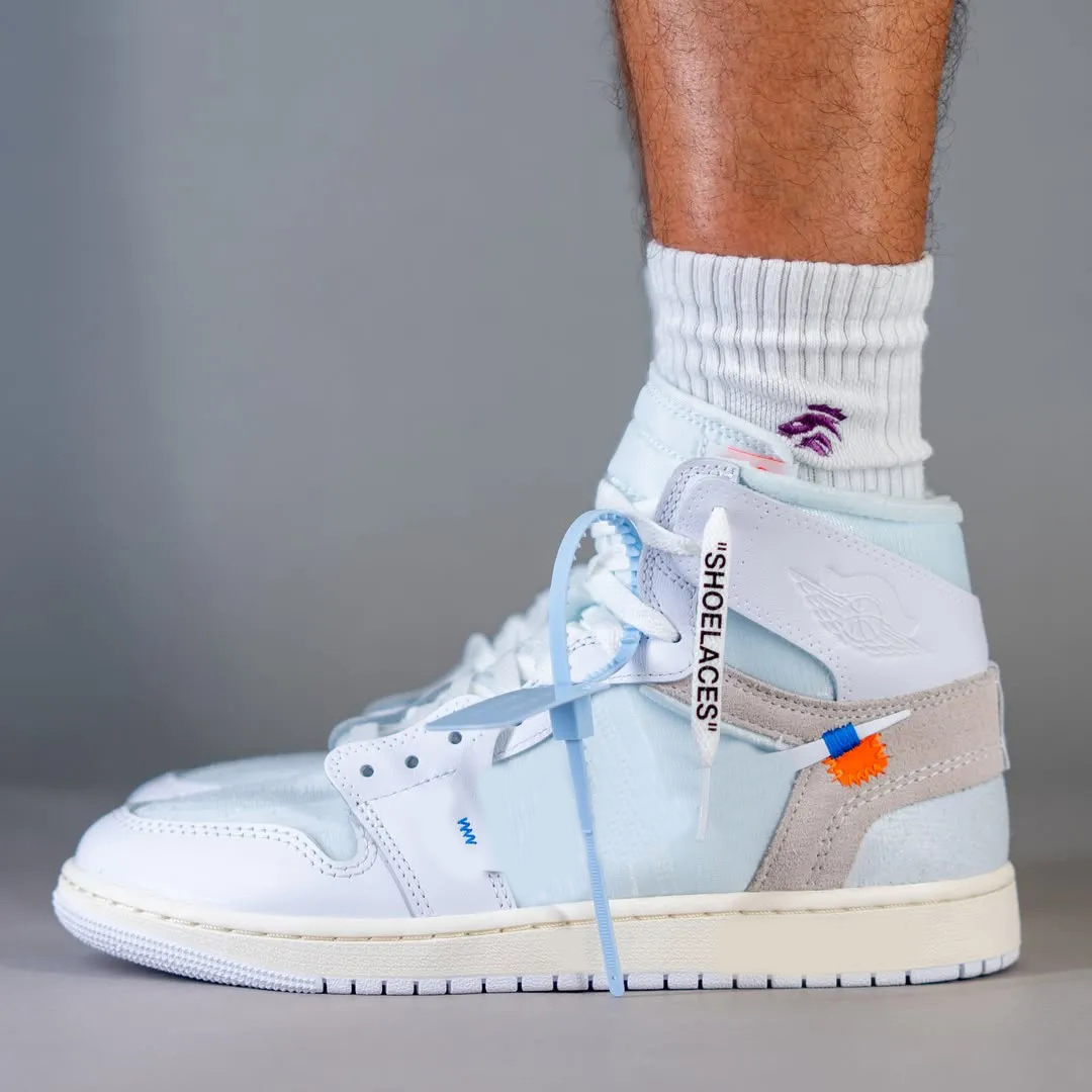 Basketball Authentic Vaa Archive x 1 High Og Alaska White Men Women Sports Shoes Outdoor Sneakers Original Size Us7-13