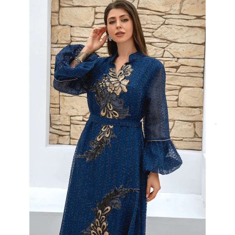 Dongdumaoyi Middle East Muslim Women S Wear New Dubai Abaya Embroidered Robe Dress W
