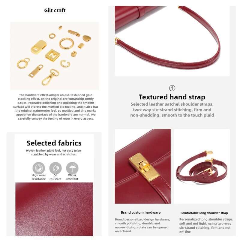 Designer Bag 2025 Fashion New Arrival Shoulder Bag With Luxurious Lock Buckle Commuting And Evening Party Handbags For Women Luxury Bag