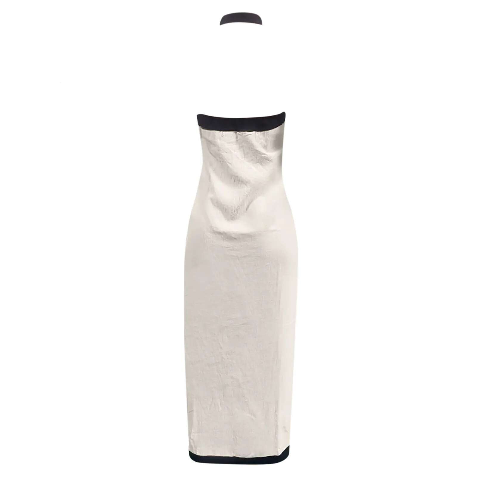 Dongdumaoyi Women V Neck Cut Out Sling Maxi Dresses Fashion Stripe Backless Loose Hem Long Dress Elegant Summer Casual Office Outfits