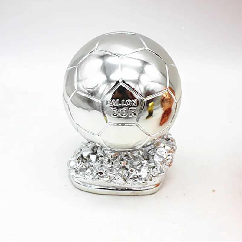 Football Tournament Trophy Player Golden Boot Ballon DOr Resin Trophy Model Mvp Award Fan Handicraft SouvenirW251125