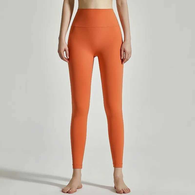 25 CSB Yoga Pants Womens High Waist Hip Lift Nude Sports Fitness Pants Sexy Outerwear Spring/SummerC250425