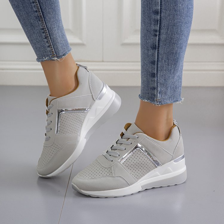 New Large Single For Women In Summer Thick Bottom Slope Heel Casual With Strap Sports Shoes Ddmysaturn