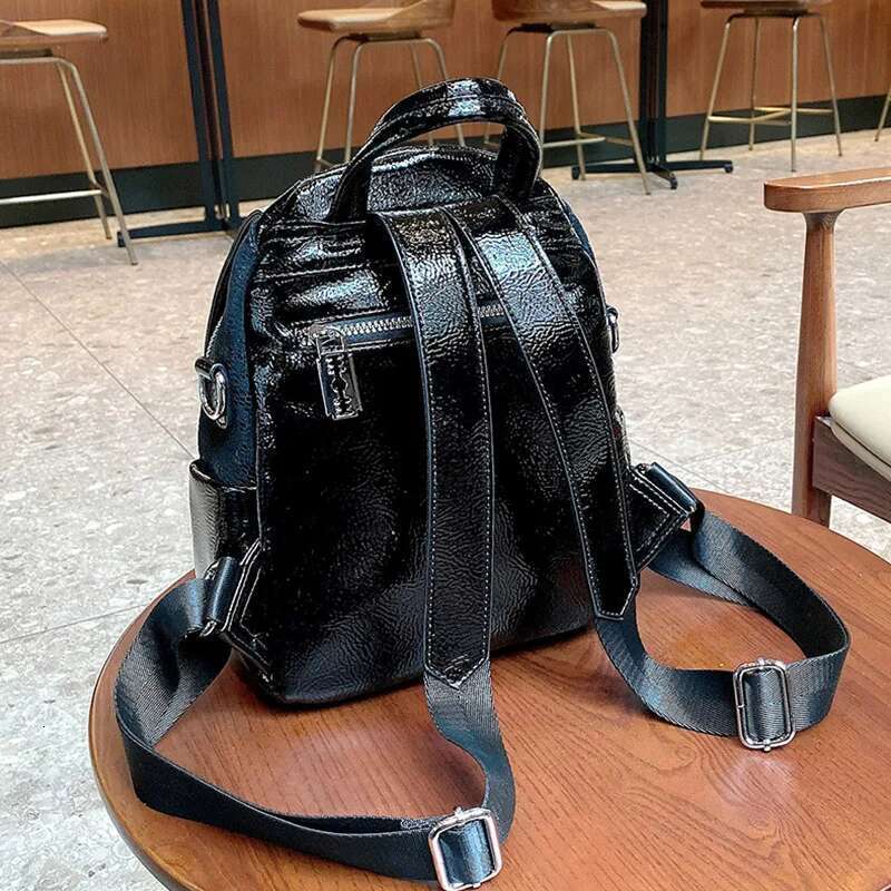 Women Brand Fashion Rhinestone Designer Backpack Female Multifunction Shoulder Bag Girl Travel Schoolbag Mochila Bag