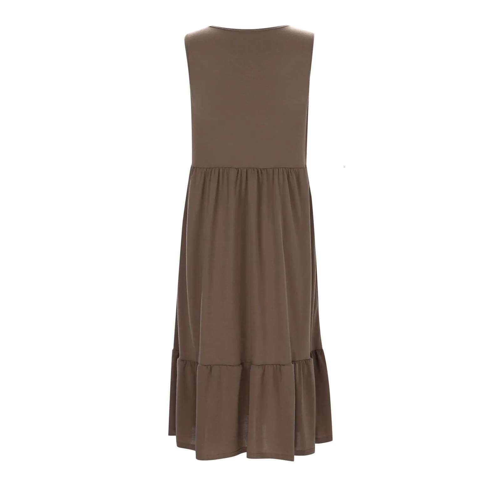 Dongdumaoyi Elegant Bodycon Sexy Cotton Women S Dress For Summer A Line Sleeveless Boho Midi Dresses Woman Robe Femme Ladies