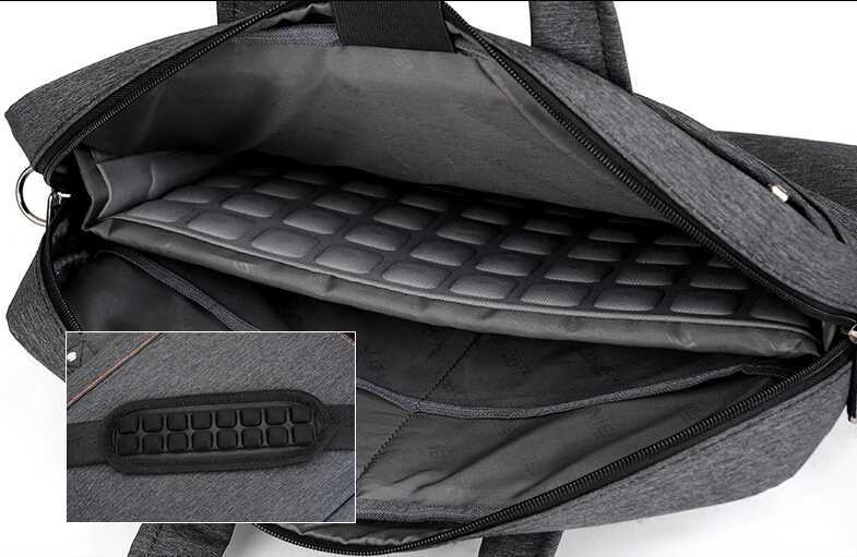 12 13 14 15 156 17 173 Inch Waterproof Shockproof Computer Laptop Notebook Tablet Bags Case Messenger Shoulder for Men WomenT251125