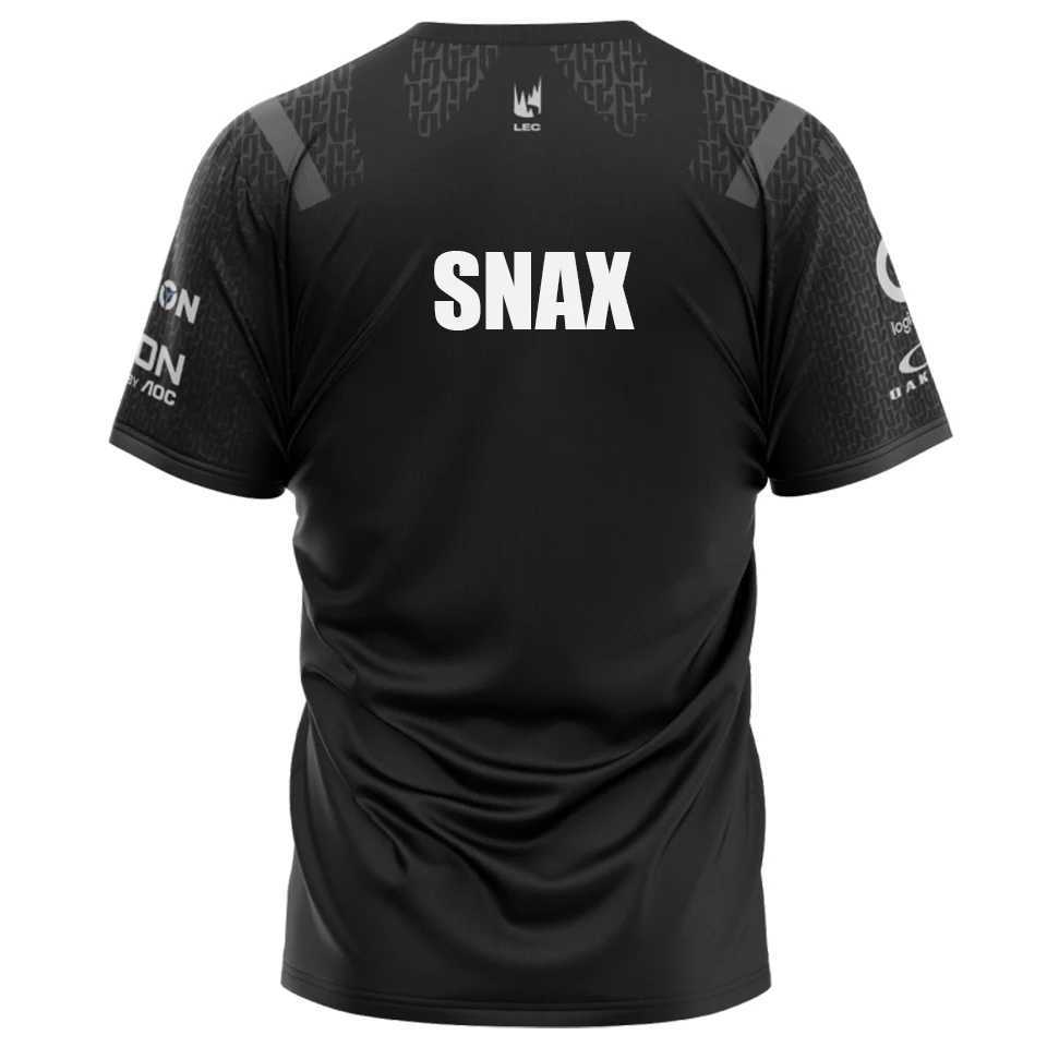 G2 E-Sports Club New Jersey O-Neck T-shirt 2024 CSGO 2 Niko Fan Support Clothing T-shirt Sports Activity Breathable Sports Top W250425