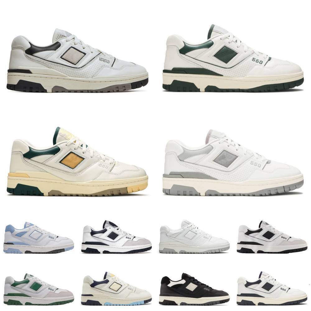 Designers New Evergreen Sports Shoes Trainers Black White Green Grey Outdoor Shoe Men Women Navy RED Cream Blue Silver UNC Navy Shadow Rich Paul Jogging Sneakers S8