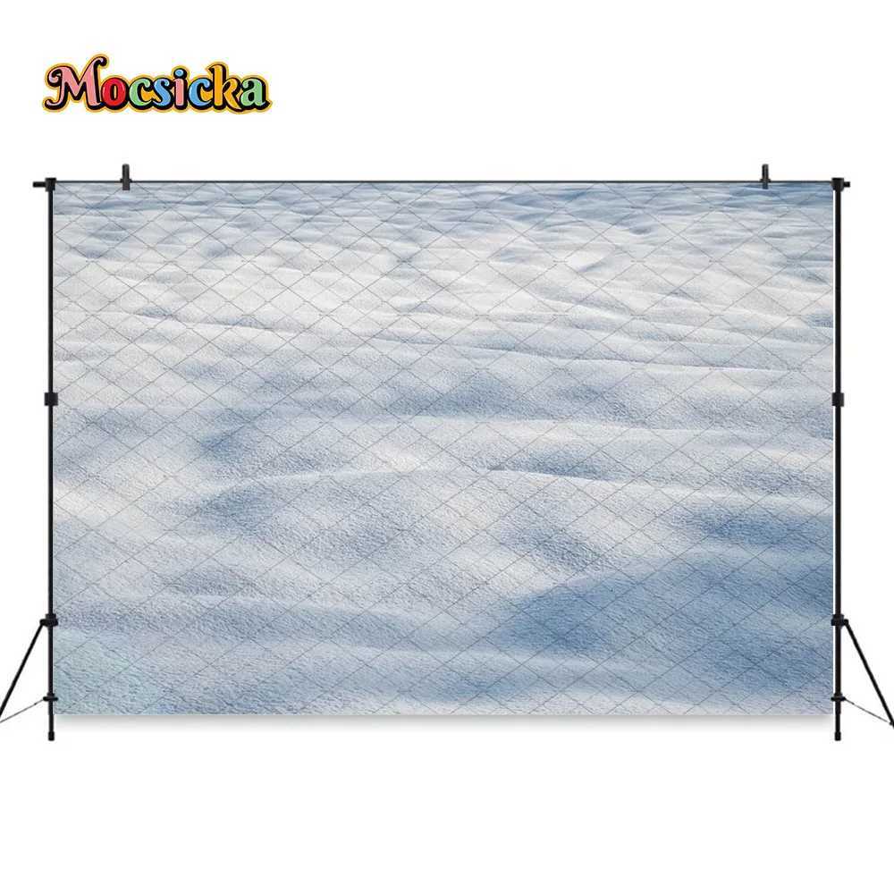 Mocsicka Christmas Santas Regal Workshop Background Photography Xmas Wonderland Archway Snowy Landscape Backdrop Winter StudioM251125