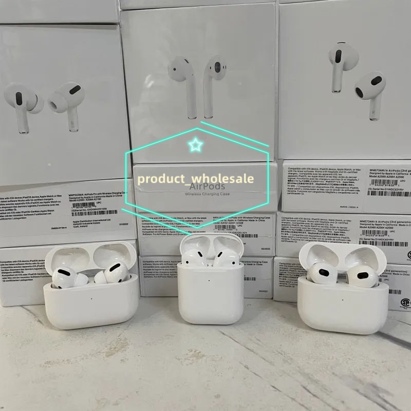 2026 New For AirPods pro 2 2nd 3 3rd 4 Air Protective Cover ANC Bluetooth earphone Earbuds Wireless Charging Box For Apple IOS 17 16 15 14 13 12 and Samsung Android Phones