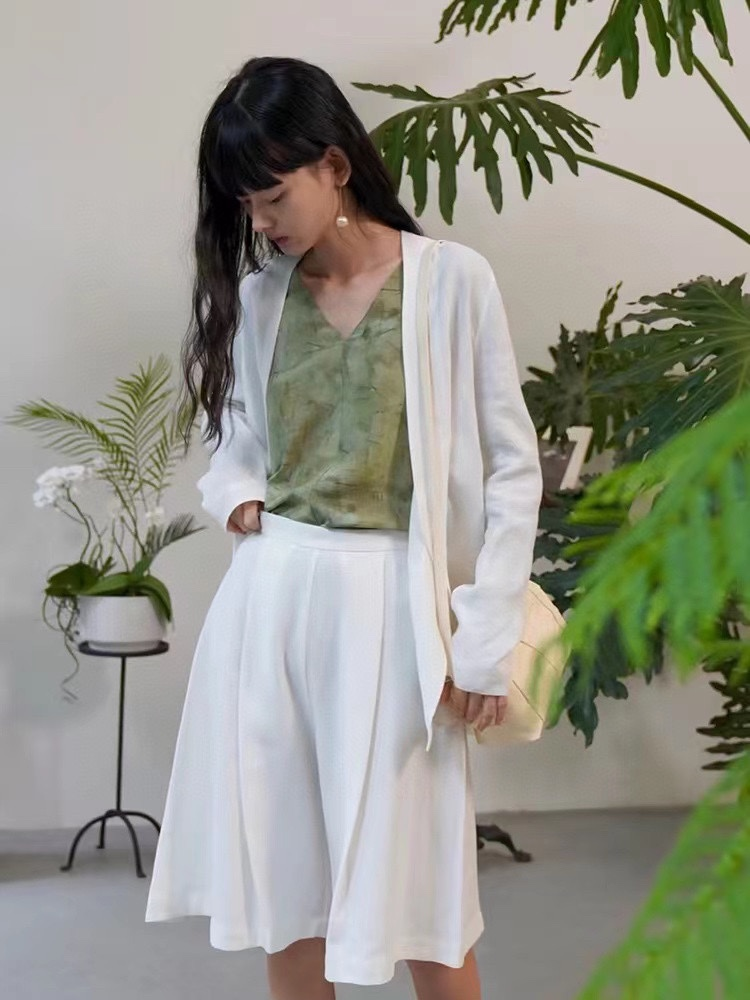Womens Vest suits dress Vogue Paris Fashion Week Show Customized Fashion Tailored order.M35